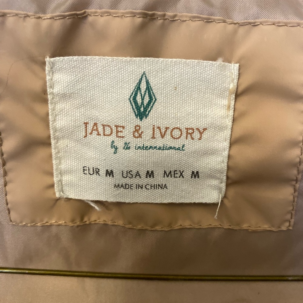 Jade and Ivory Brown Quilted Jacket sz M - Picture 5 of 11
